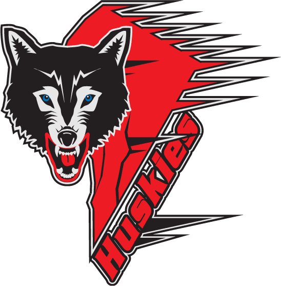 rouyn-noranda huskies 1996-2006 primary logo iron on transfers for T-shirts